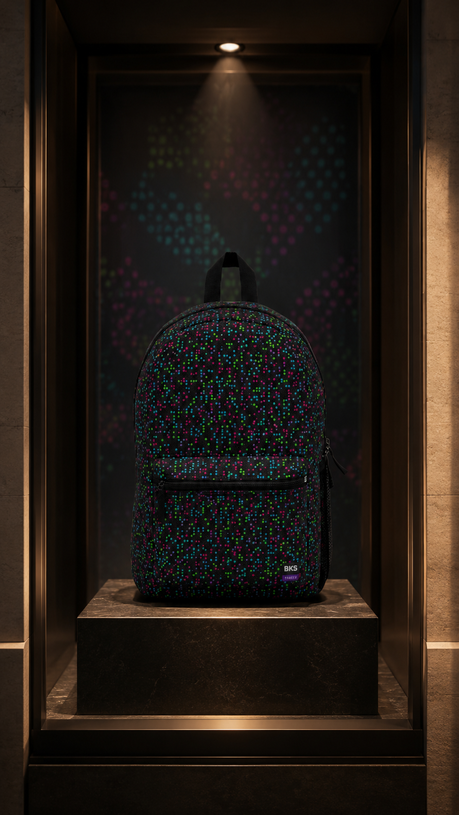 BKS Token Pixel Arcade™ Backpack — view