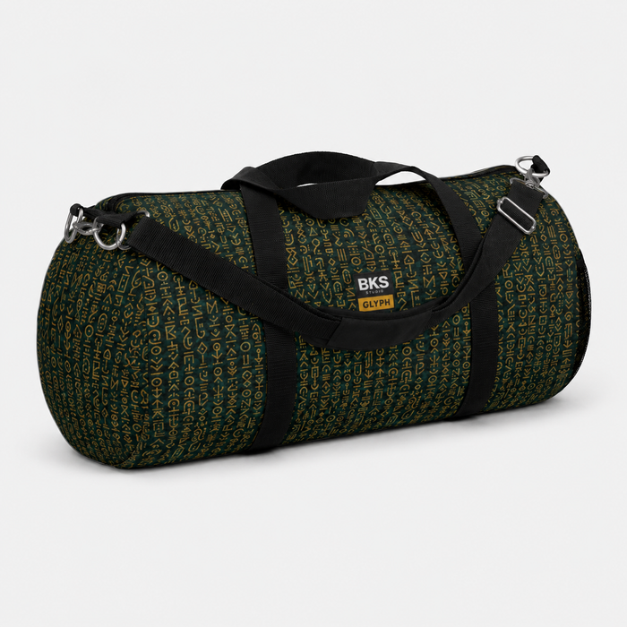BKS Glyph Cipher™ Duffel Bag