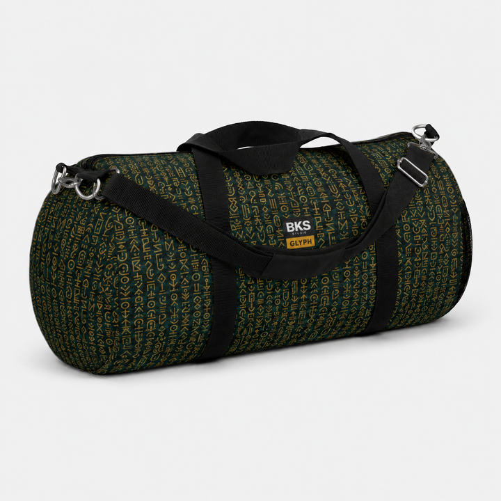 BKS Glyph Cipher™ Duffel Bag