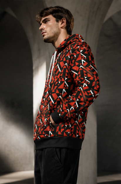 BKS Flag Meridian Earth Pullover Hoodie - view 3
