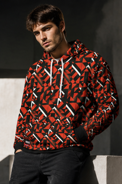 BKS Flag Meridian Earth Pullover Hoodie - view 5