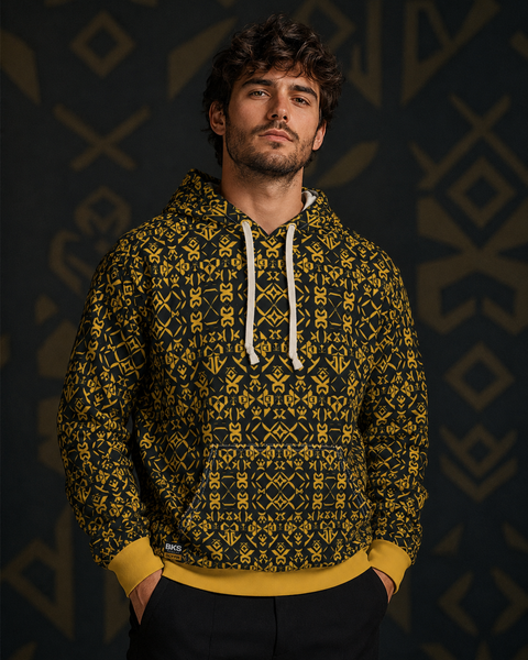 BKS Glyph Script™ Pullover Hoodie