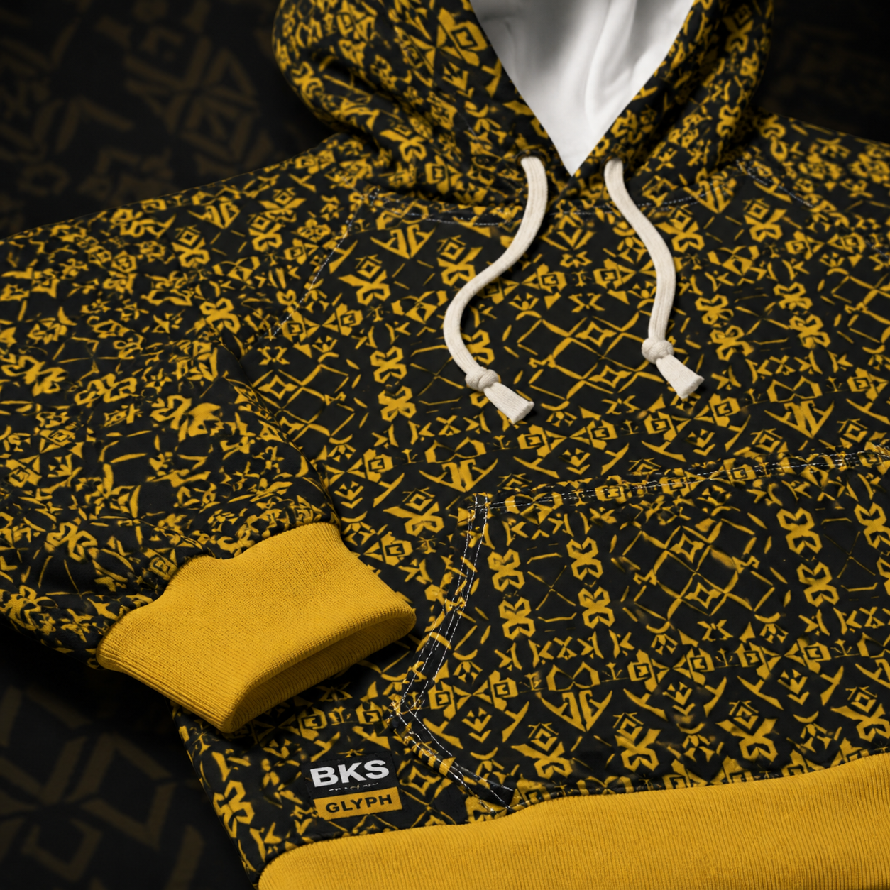BKS Glyph Script™ Pullover Hoodie