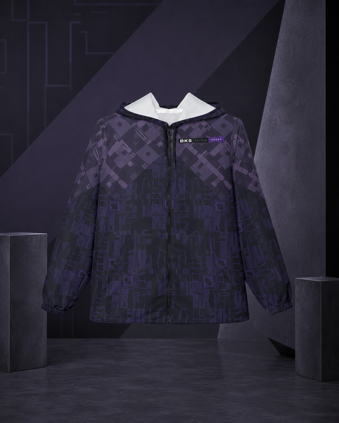 BKS Token Insert Coin™ Windbreaker