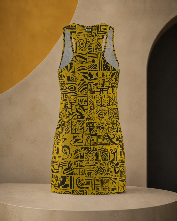BKS Glyph Rosetta™ Racerback Dress