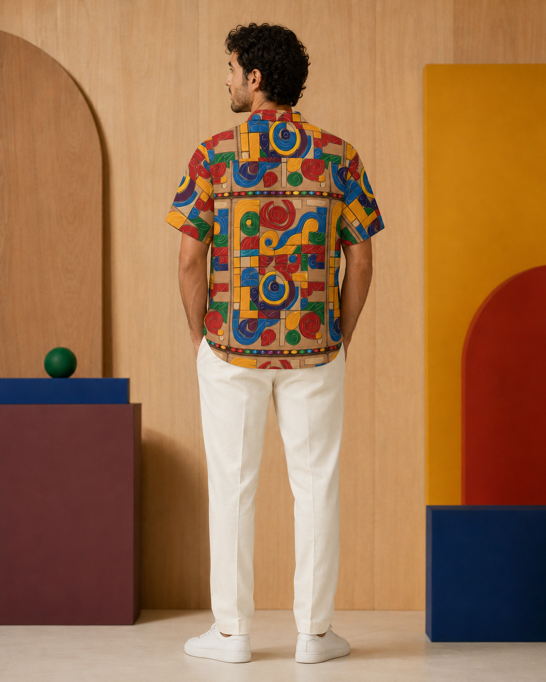 BKS Glyph Hawaiian™ Hawaiian Shirt