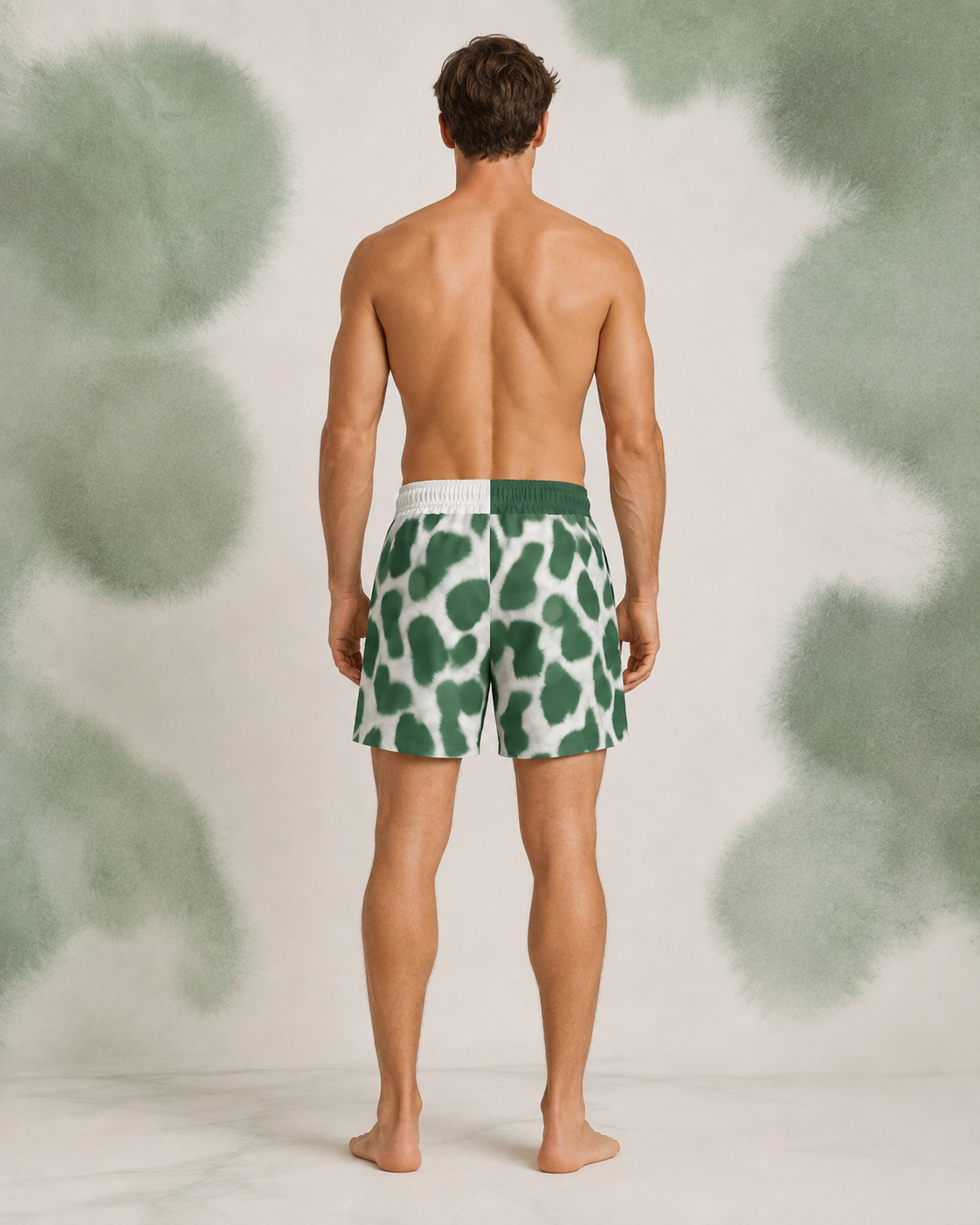BKS Glyph Green™ Swim Trunks