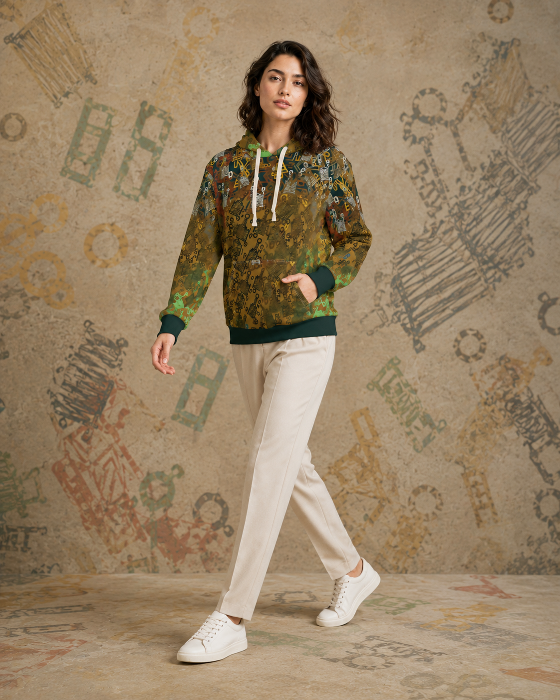 BKS Glyph Codex™ Pullover Hoodie