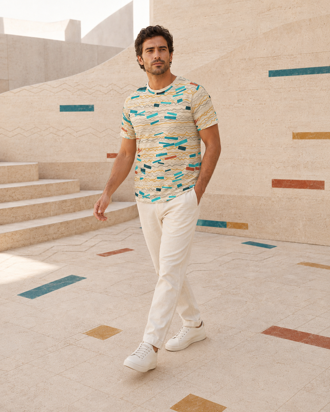 BKS Riviera Wave™ AOP Tee