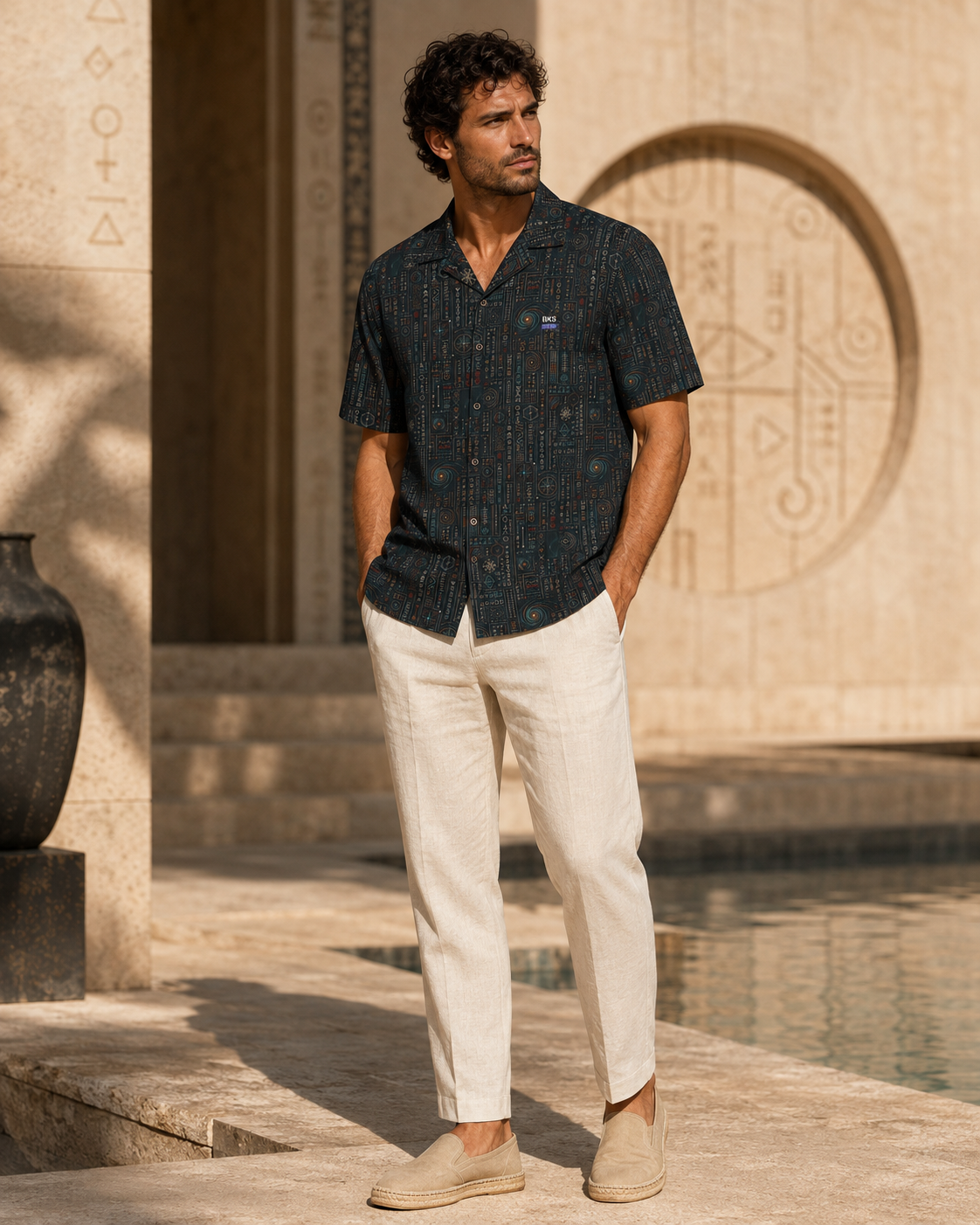BKS Pulse Cosmos™ Hawaiian Shirt