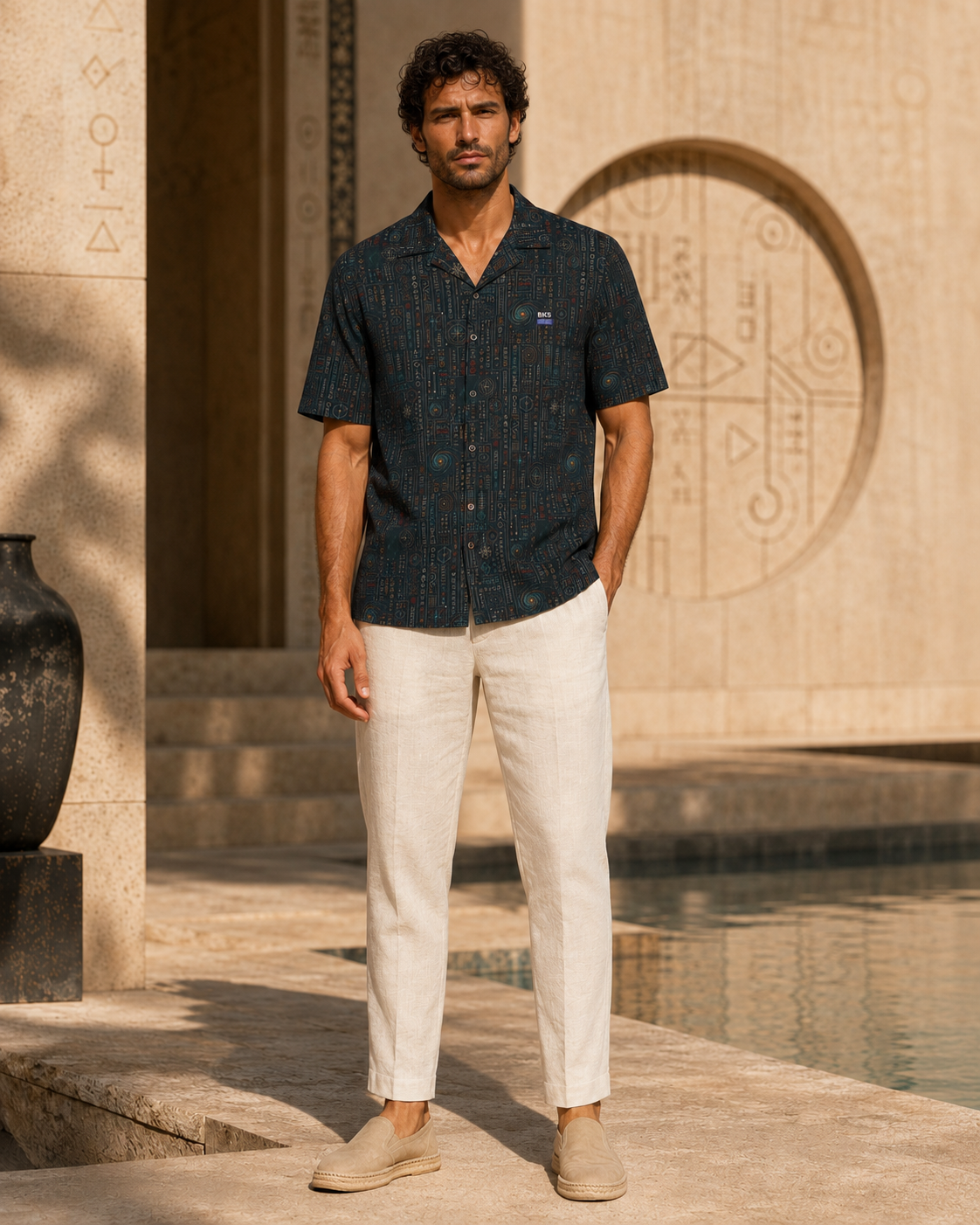 BKS Pulse Cosmos™ Hawaiian Shirt