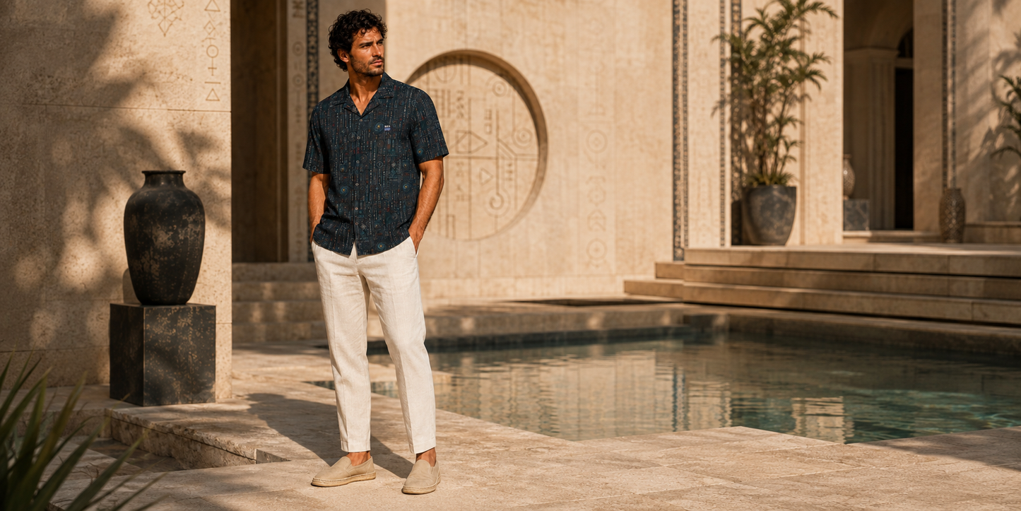 BKS Pulse Cosmos™ Hawaiian Shirt