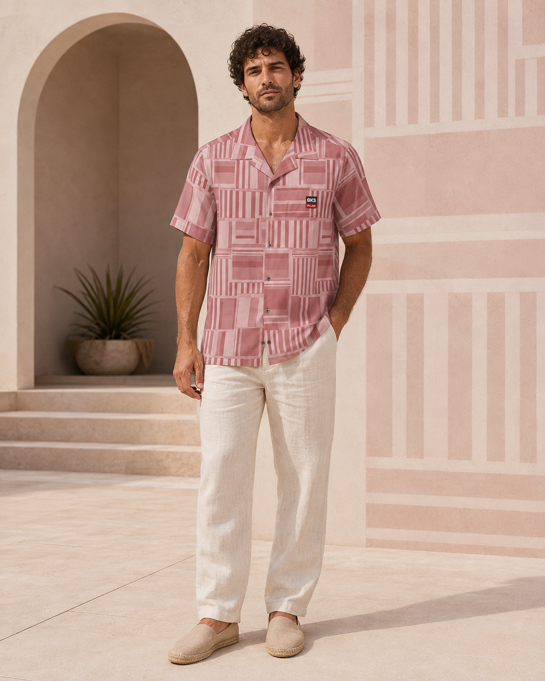 BKS Flag Hawaiian Rose™ Hawaiian Shirt