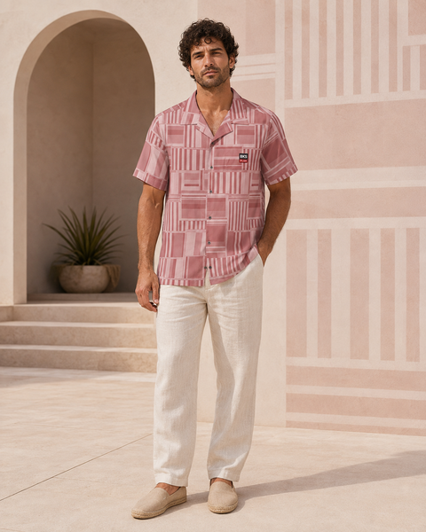 BKS Flag Hawaiian Rose™ Camicia hawaiana
