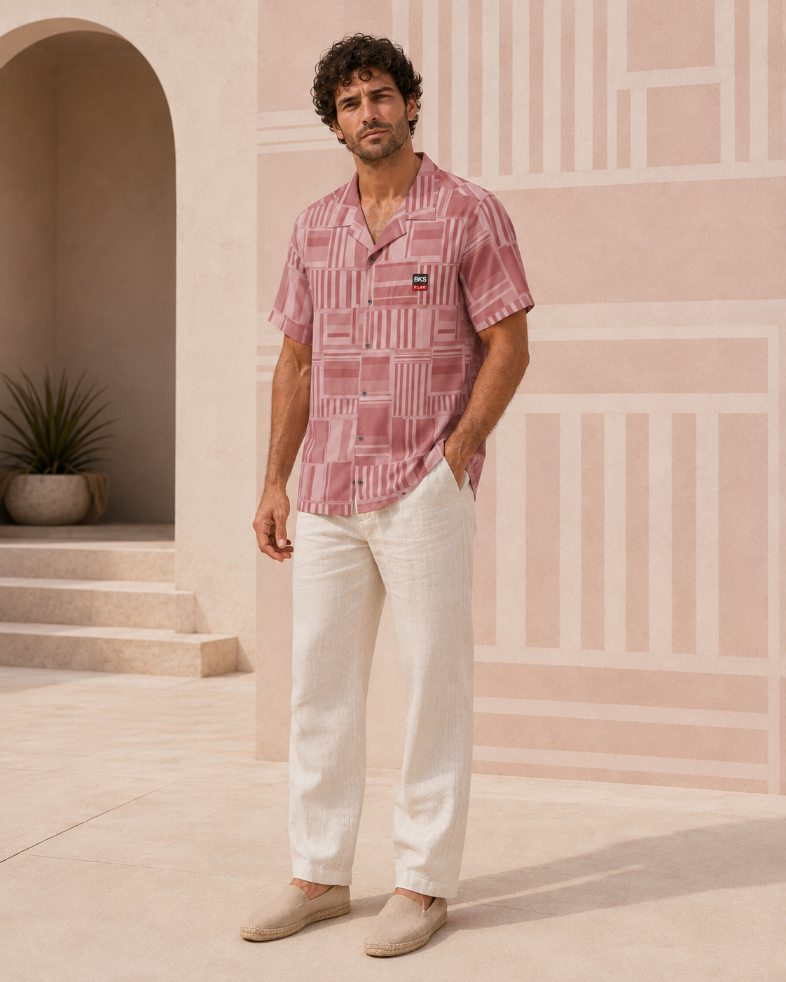 BKS Flag Hawaiian Rose™ Hawaiian Shirt