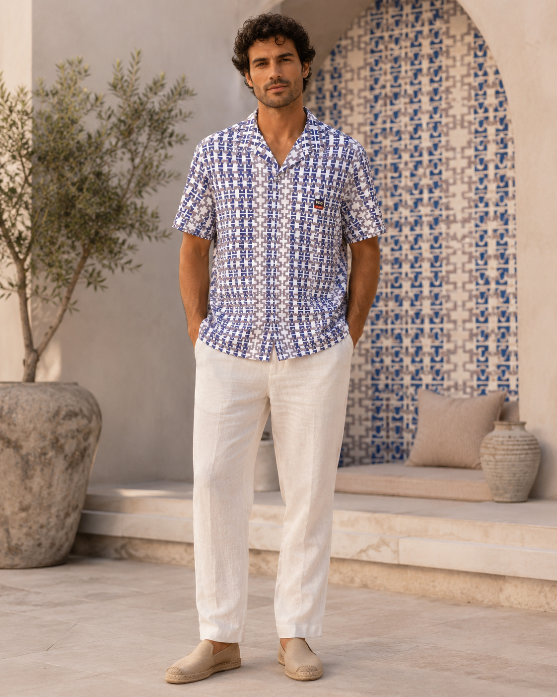 BKS Flag Hawaiian Blue™ Hawaiian Shirt