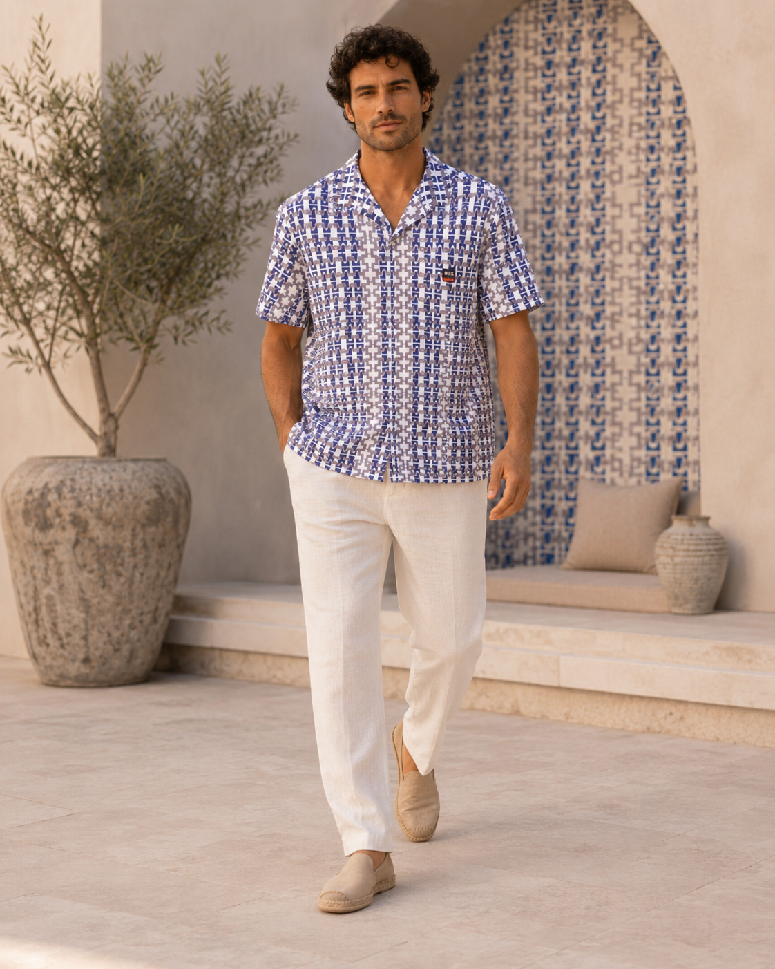 BKS Flag Hawaiian Blue™ Hawaiian Shirt