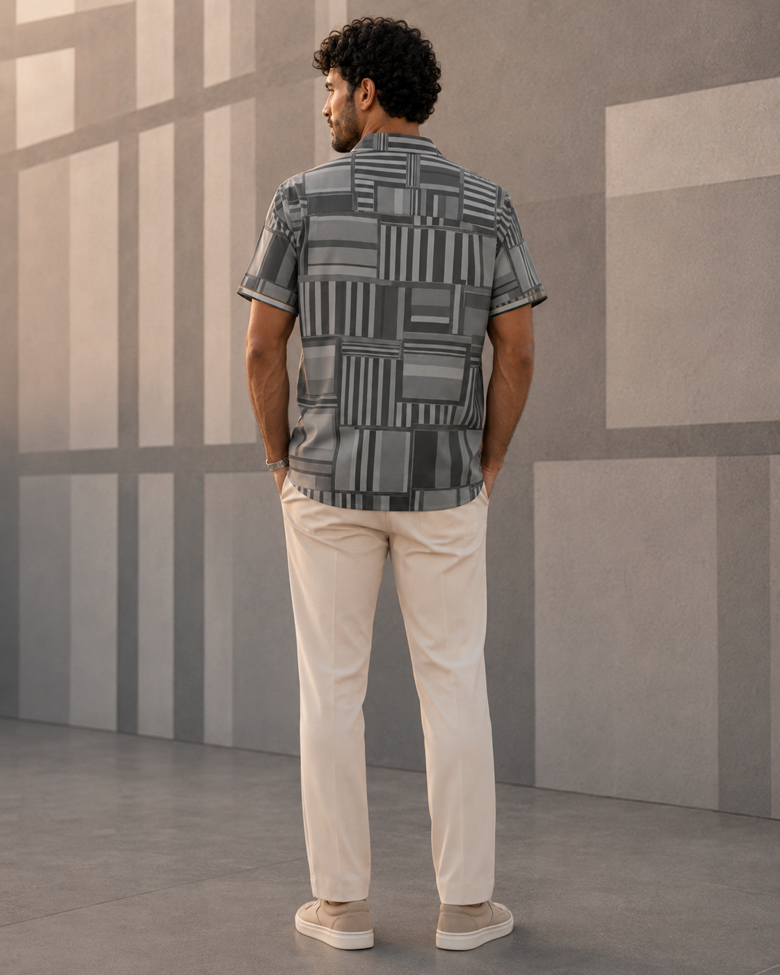BKS Flag Hawaiian Grey™ Hawaiian Shirt