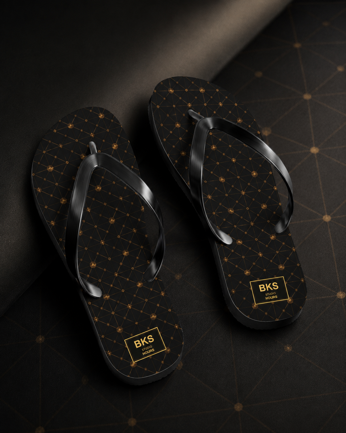 BKS Hours Mosaic Golden™ Flip Flops