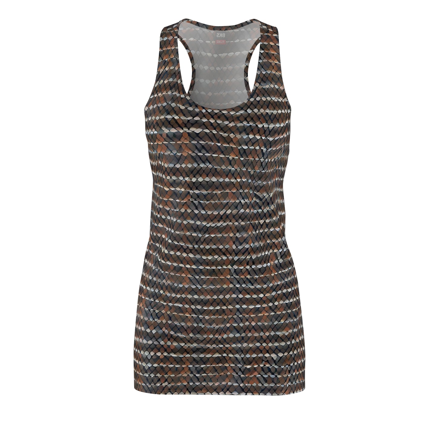 BKS Flag Brown Racerback™ Racerback Dress