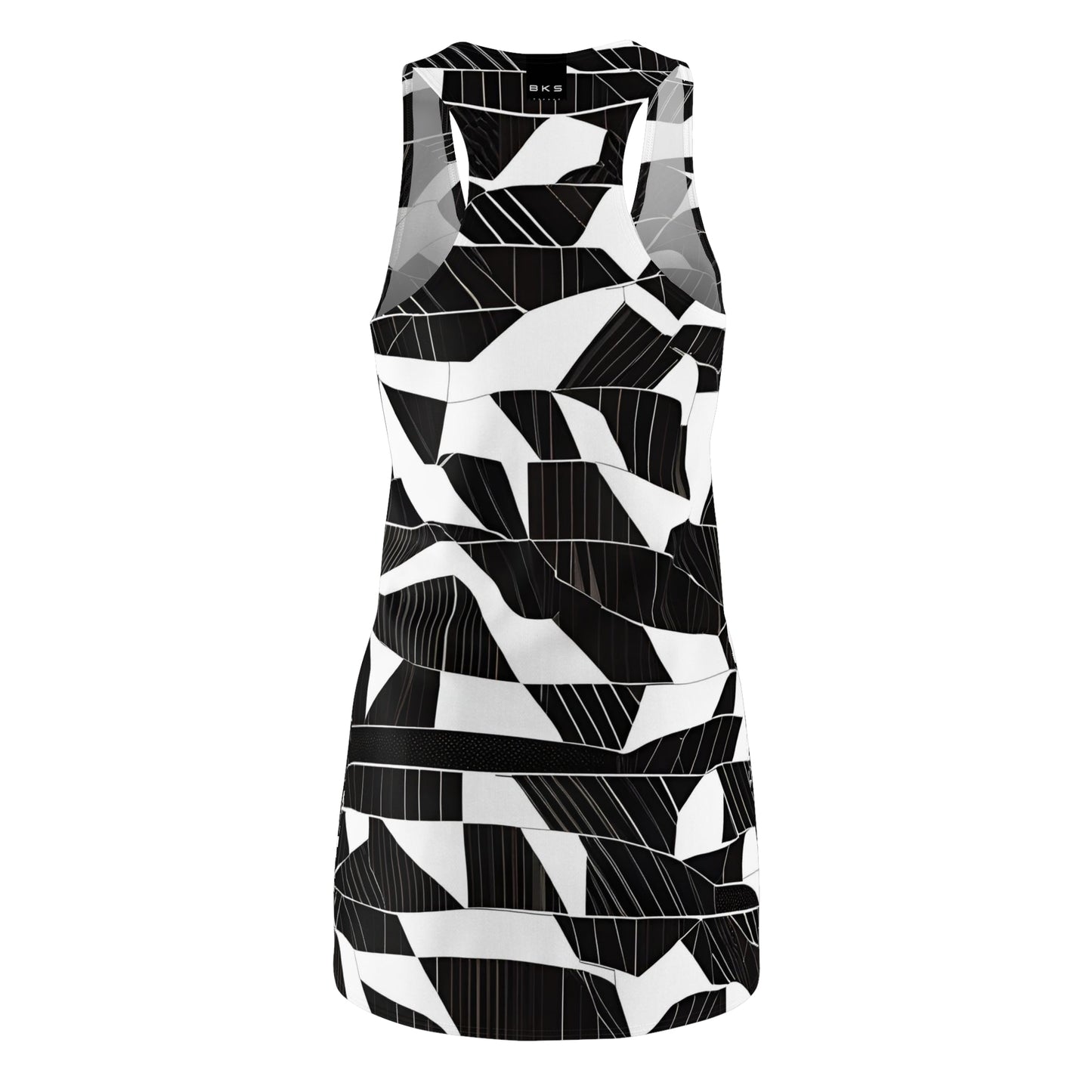 BKS Flag Shard™ Racerback Dress Printify bakabo.club