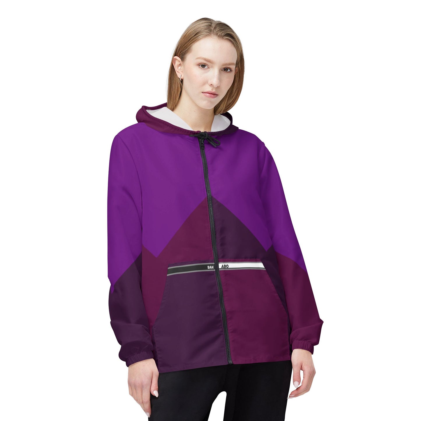 VioletGuard (BKS)💜Windbreaker Jacketd