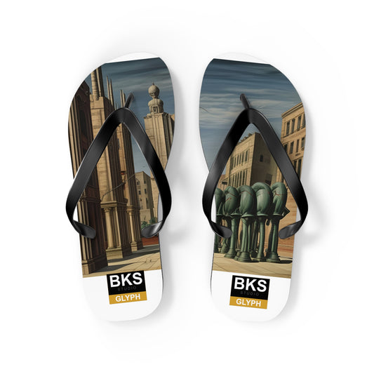BKS Glyph Metaphysic™ Flip Flops