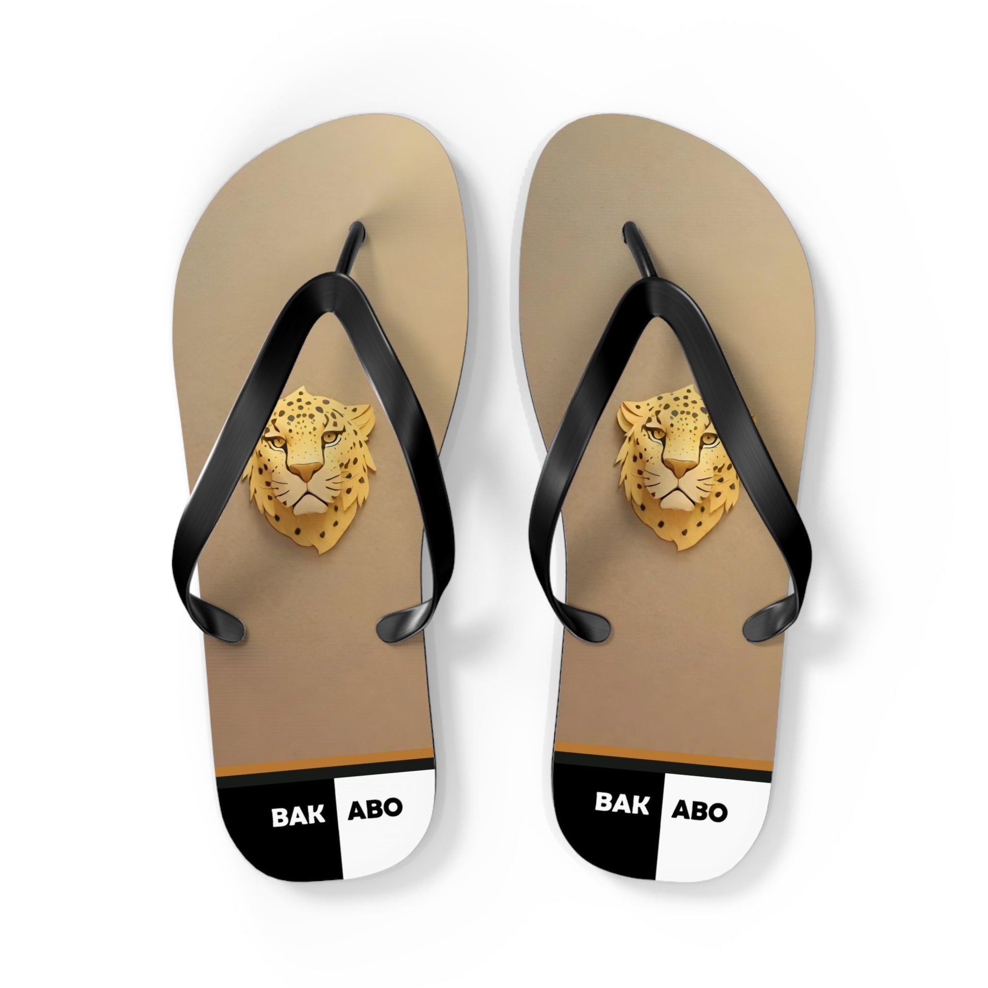 TigerTalisman (BKS)🐅Flip Flops Printify bakabo.club