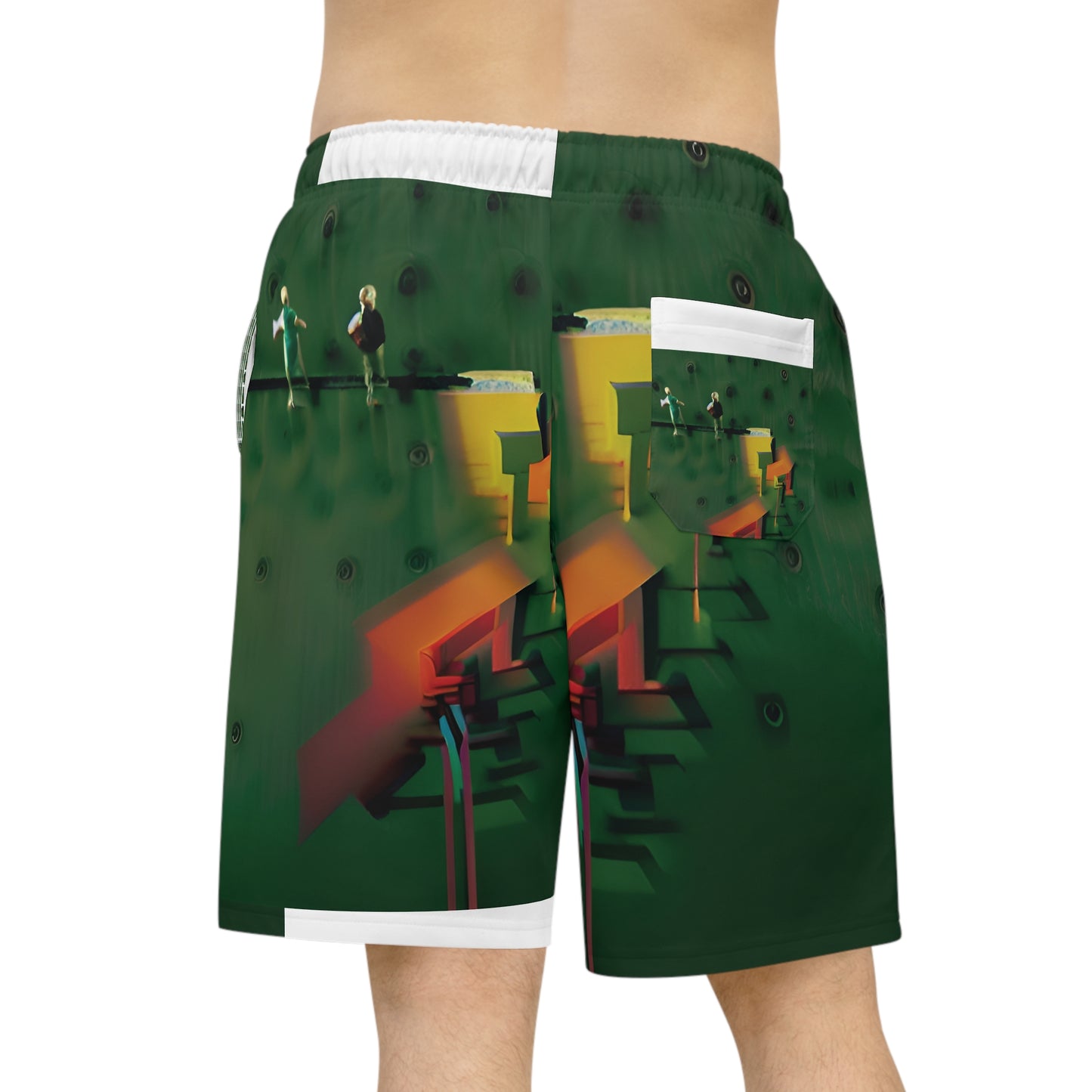 BKS Riviera Blocks™ Athletic Long Shorts