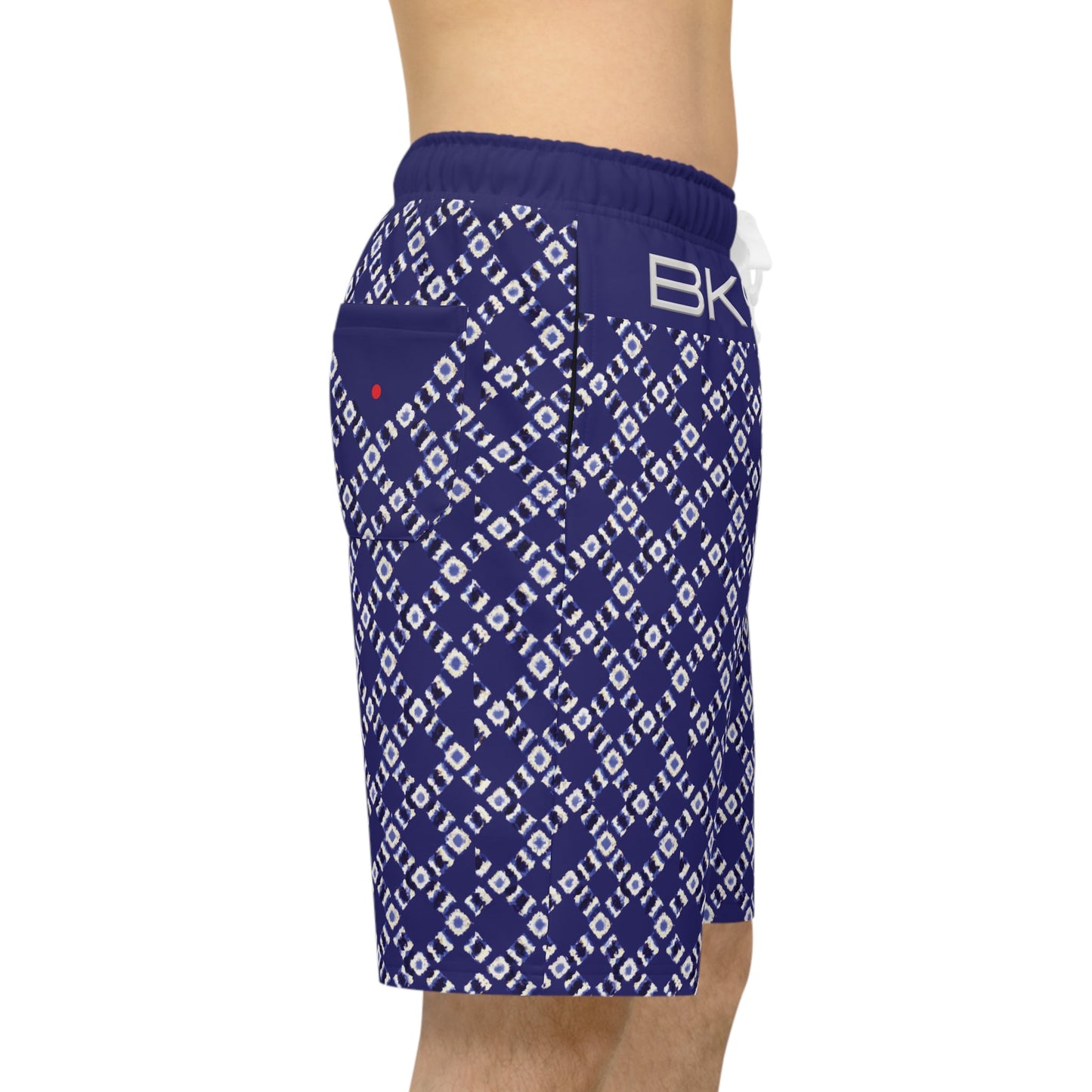 BKS Riviera Weave™ Athletic Long Shorts Printify bakabo.club