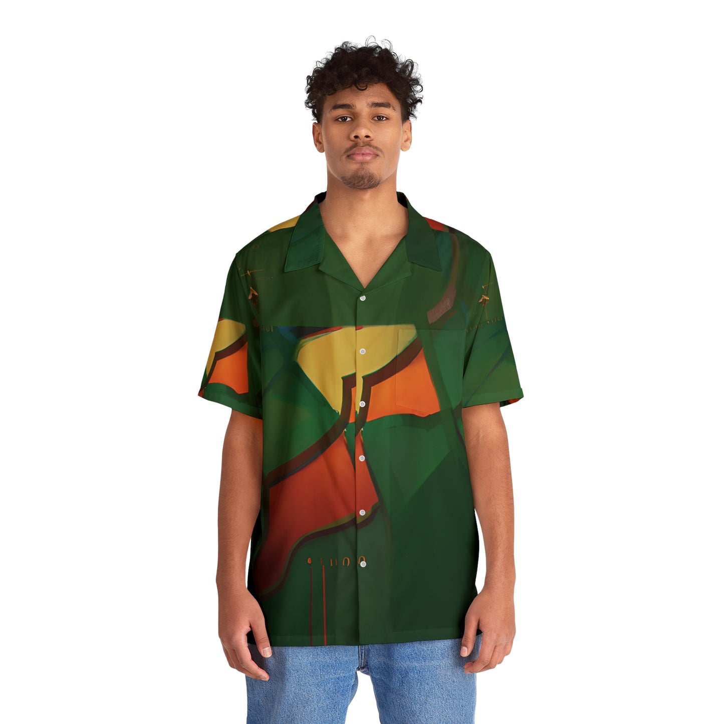 Camicia Hawaiana BKS Glyph City