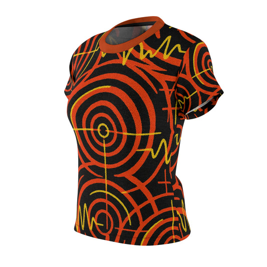 Pulse Wave™ Women's Tee — pulse pattern