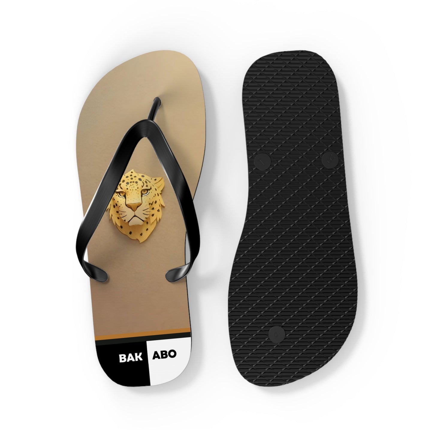 TigerTalisman (BKS)🐅Flip Flops Printify bakabo.club