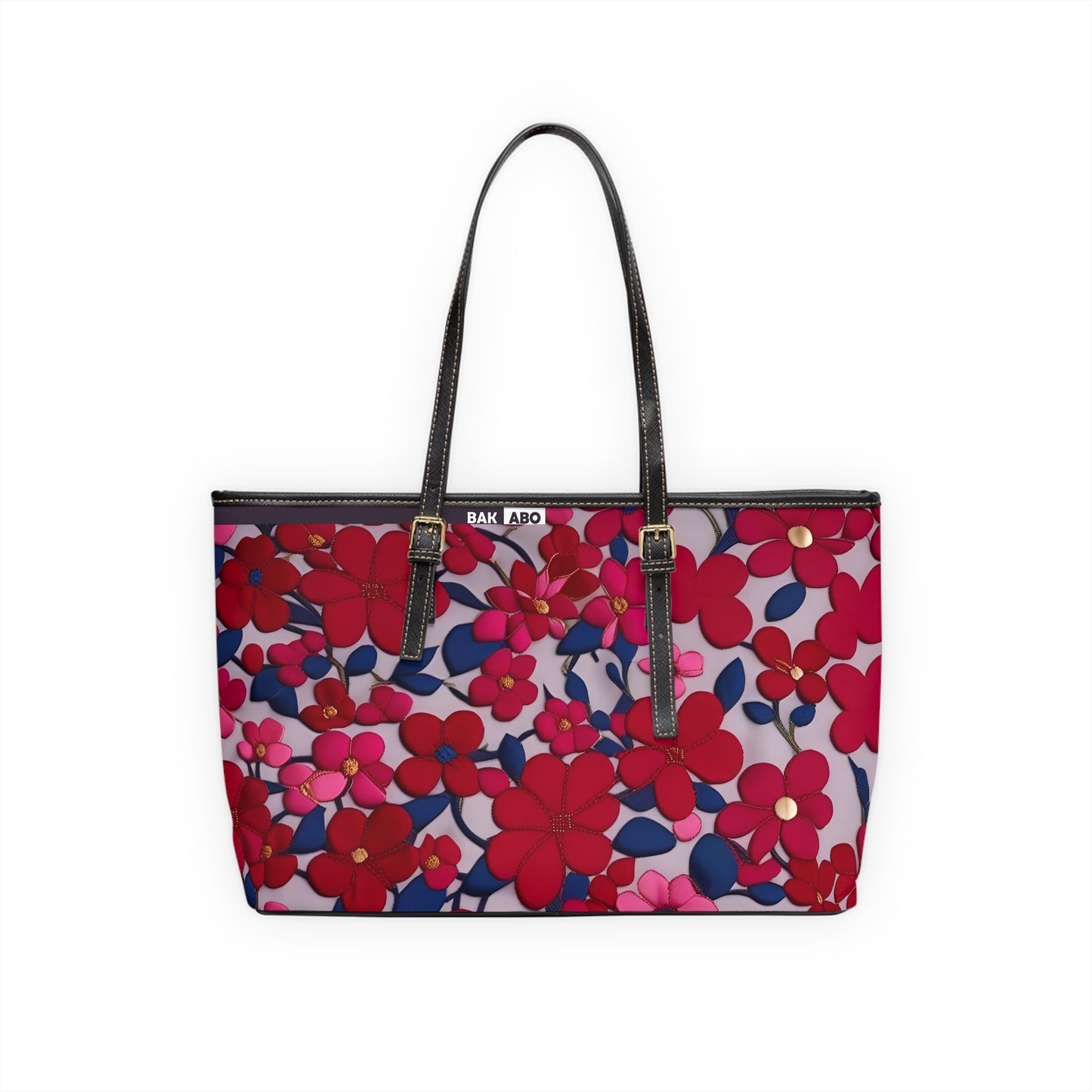 PatchPetals Satchel (BKS)🌺Shoulder Bag