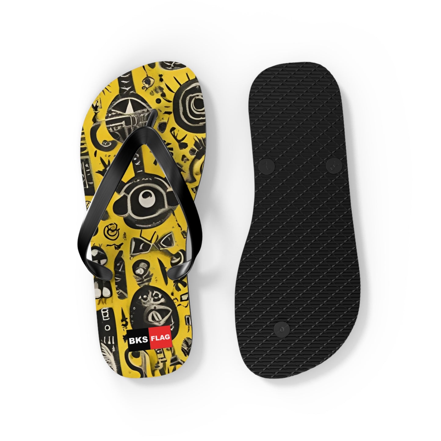 BKS Flag Basquiat™ Flip Flops