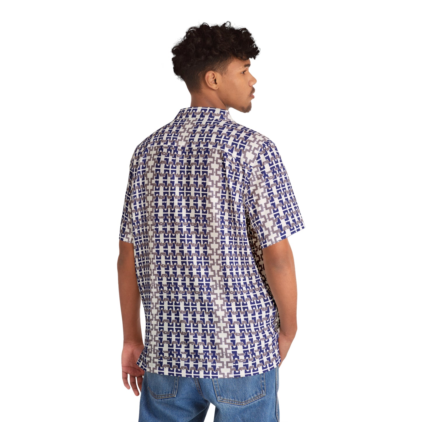 BKS Flag Hawaiian Blue™ Hawaiian Shirt
