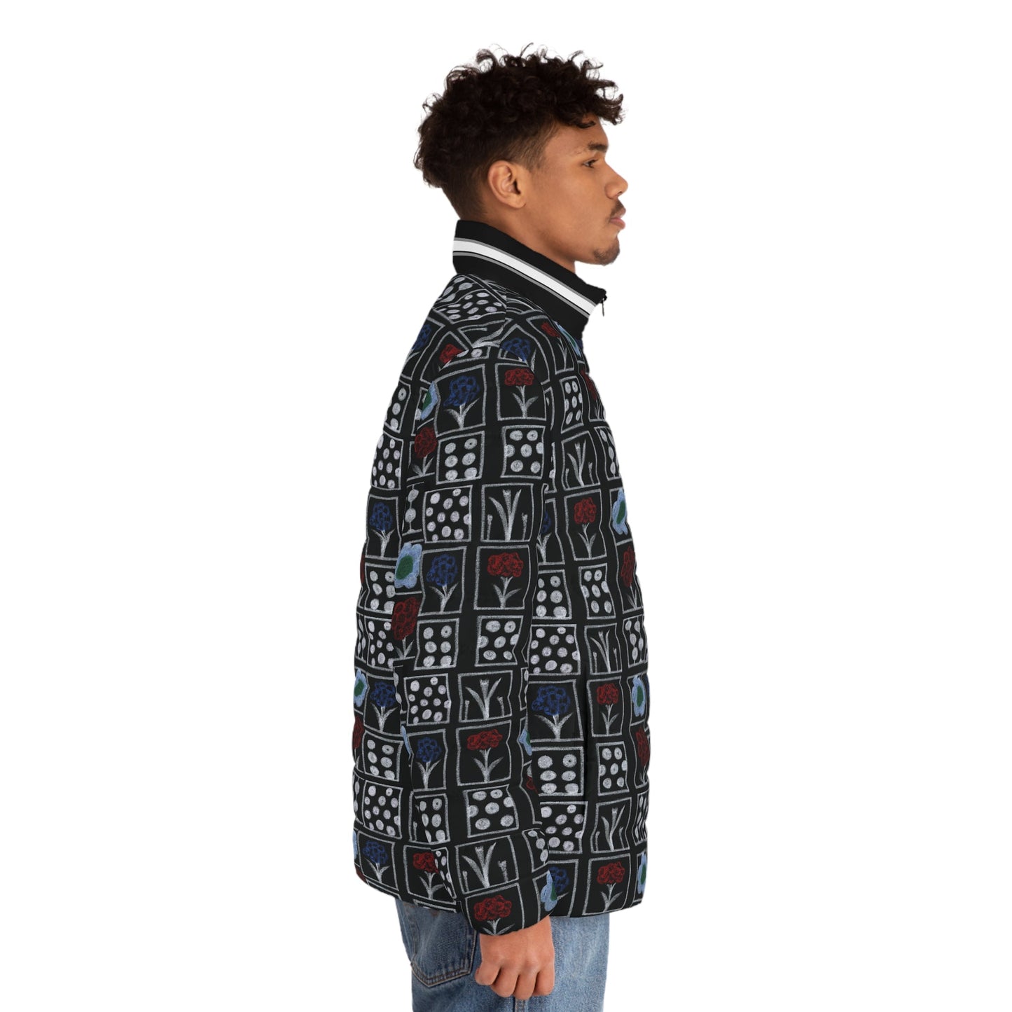 BKS Folklore Block™ Puffer Printify bakabo.club