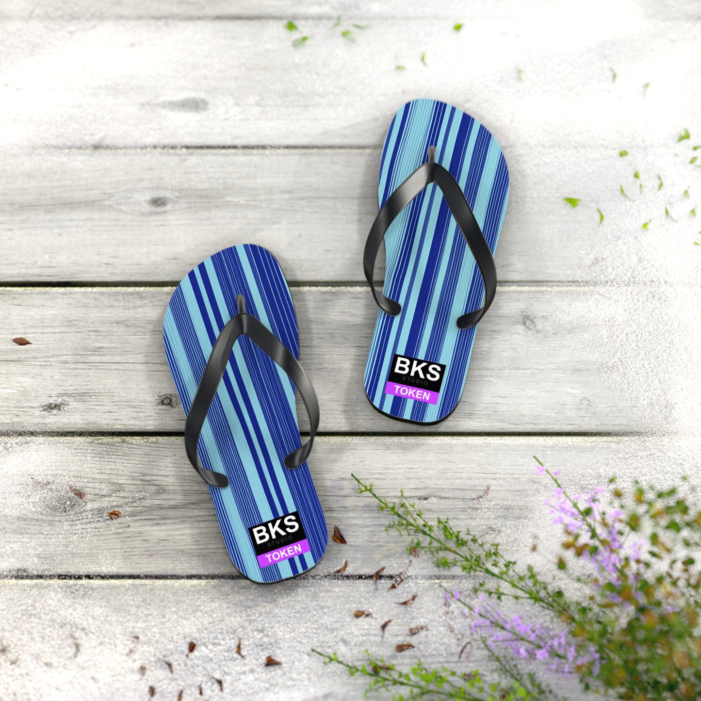 BKS Token Noir™ Flip Flops