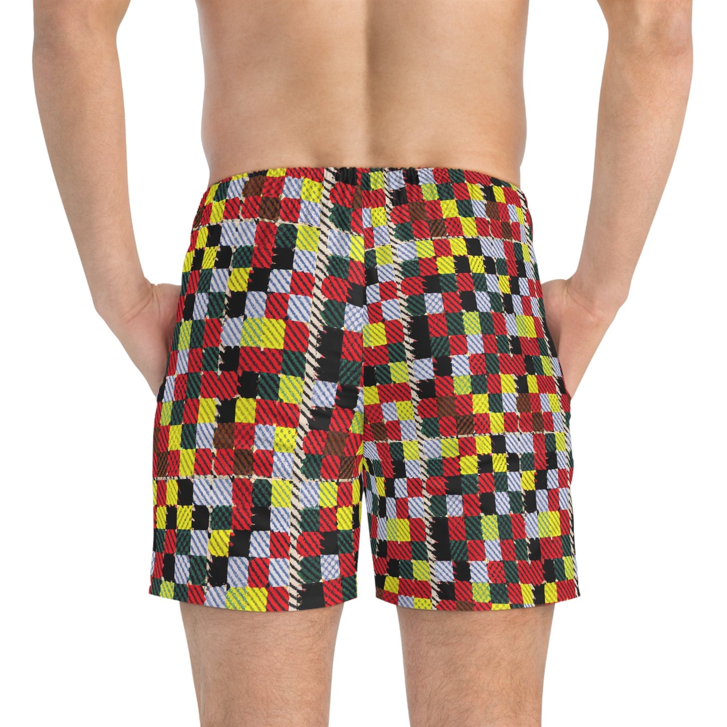 BKS Flag Patch™ Swim Trunks Printify bakabo.club