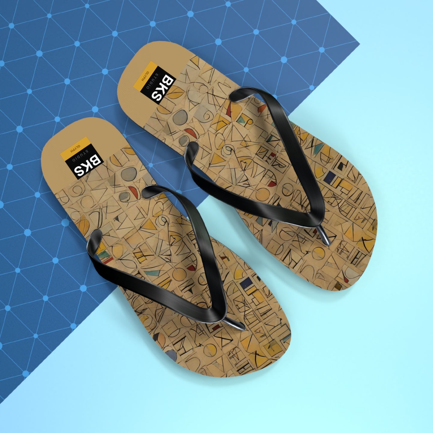 BKS Glyph Sandals™ Flip Flops