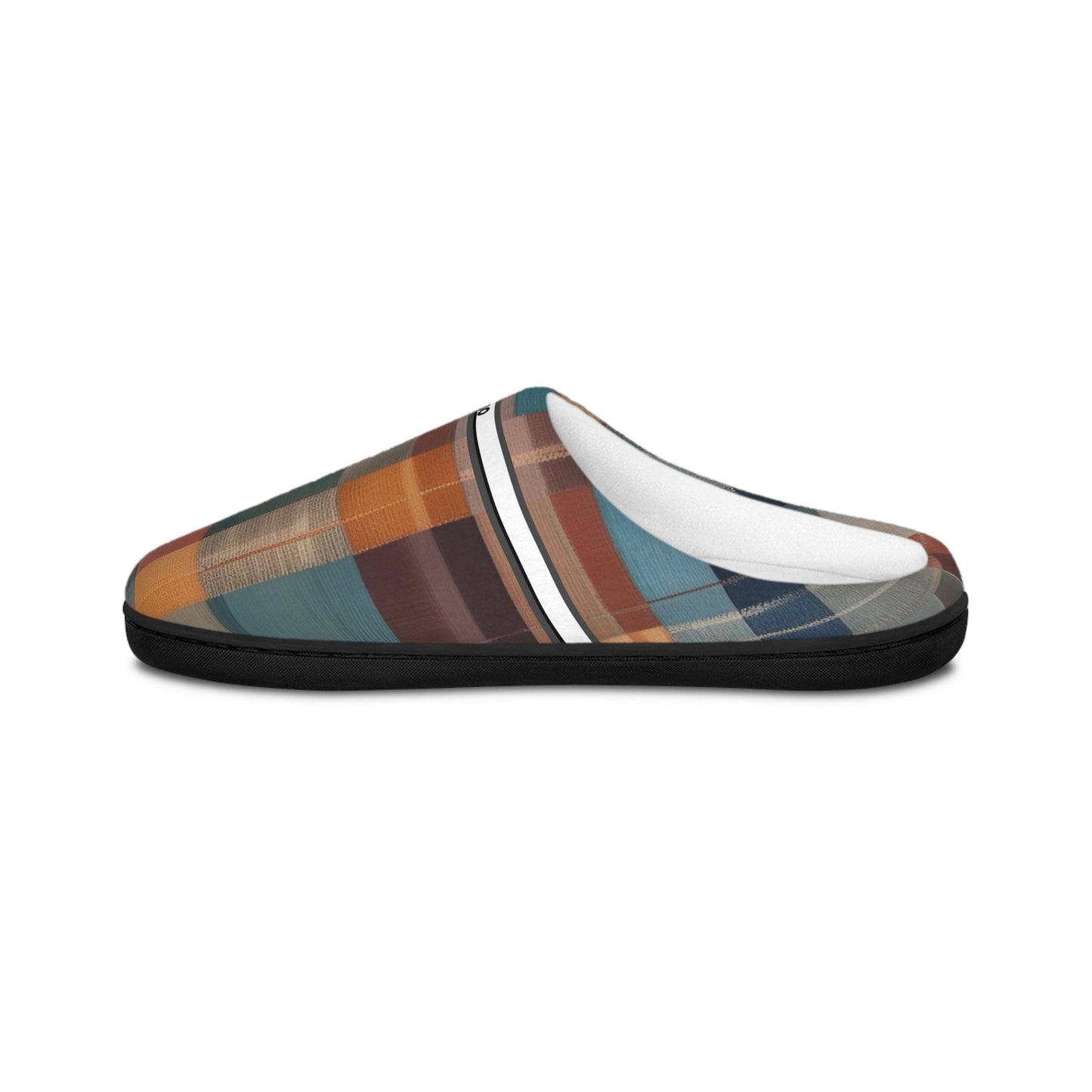 Cozy Plaid Indoor Slippers for Women — Multicolor Checker Comfort Slip-Ons BakAbo Studio BKS bakabo.club