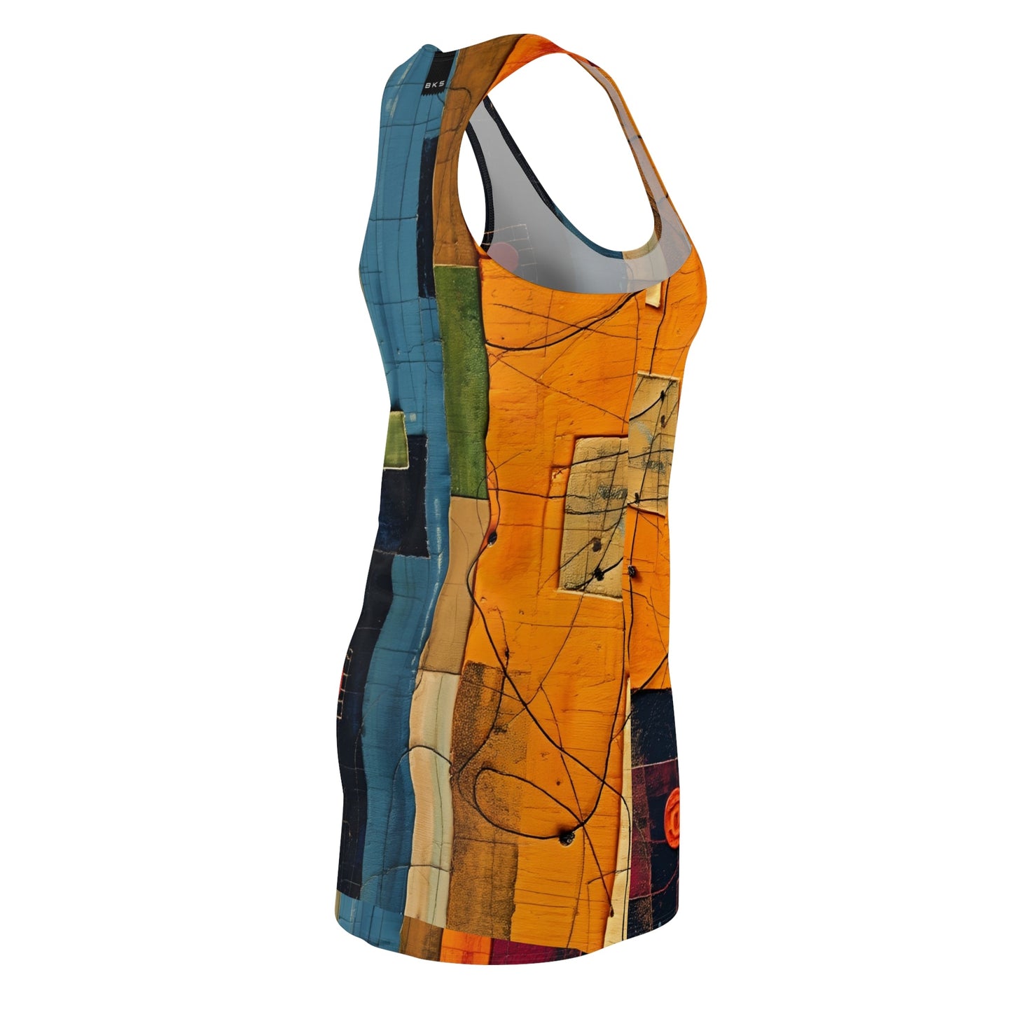 BKS Flag Patch™ Racerback Dress Printify bakabo.club