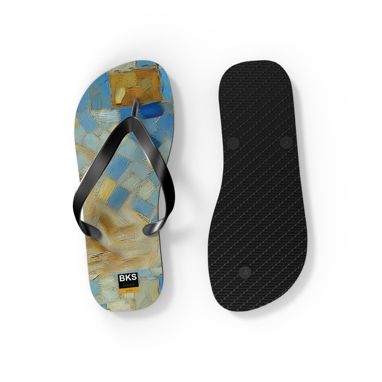 BKS Glyph Mosaic Tile™ Flip Flops