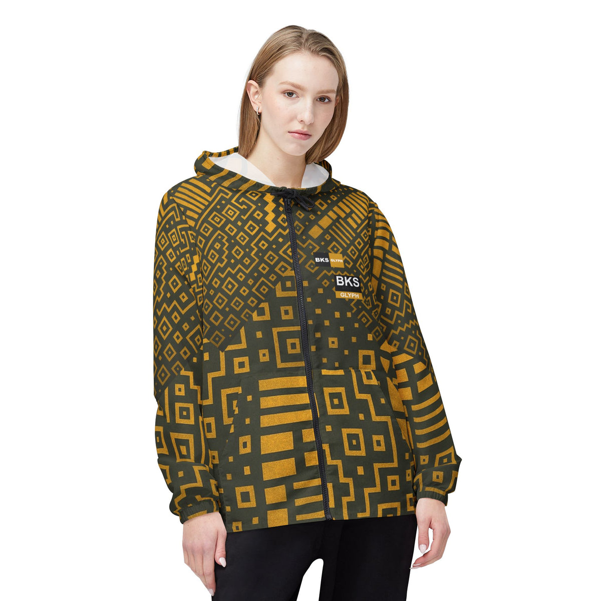 Glyph Orbit™ Windbreaker — worn, studio