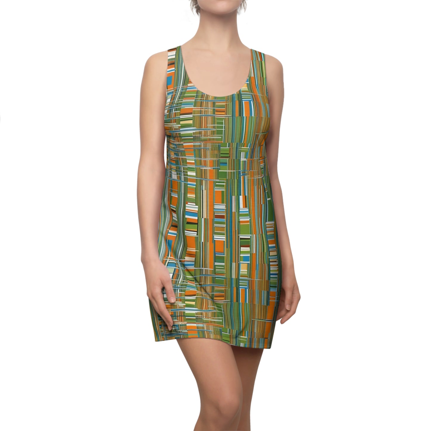 Citrus Symphony (BKS)🎭Women's Cut Dress