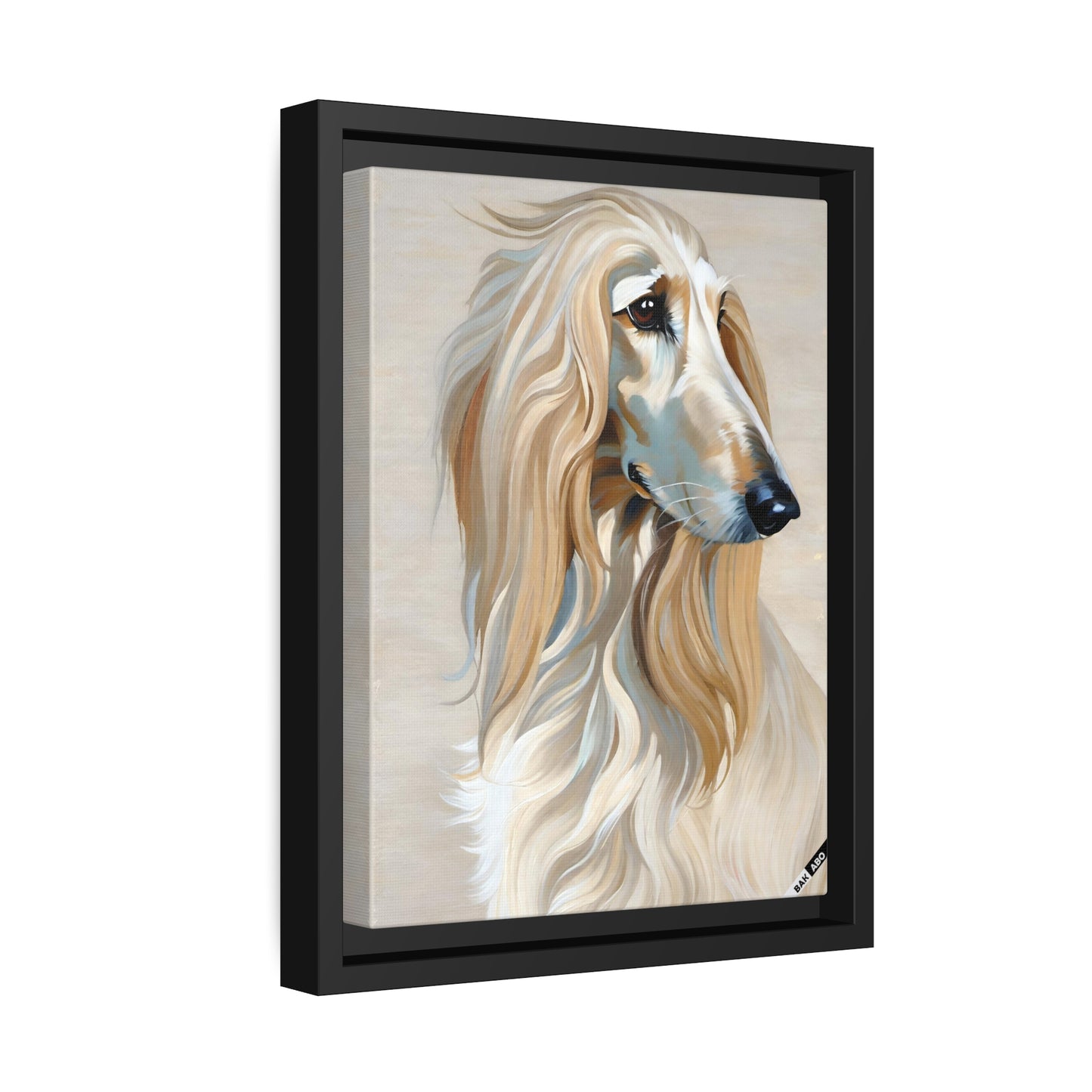 Afghan Greyhound (BKS)🐶Canvas