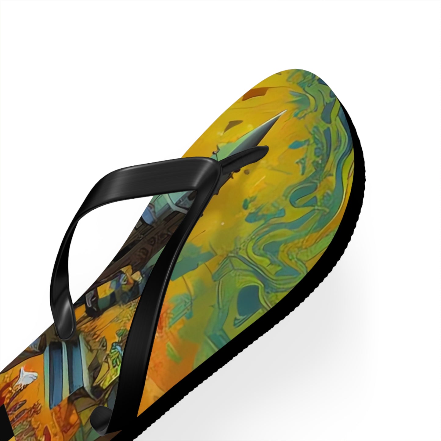 BKS Glyph Castle™ Flip Flops