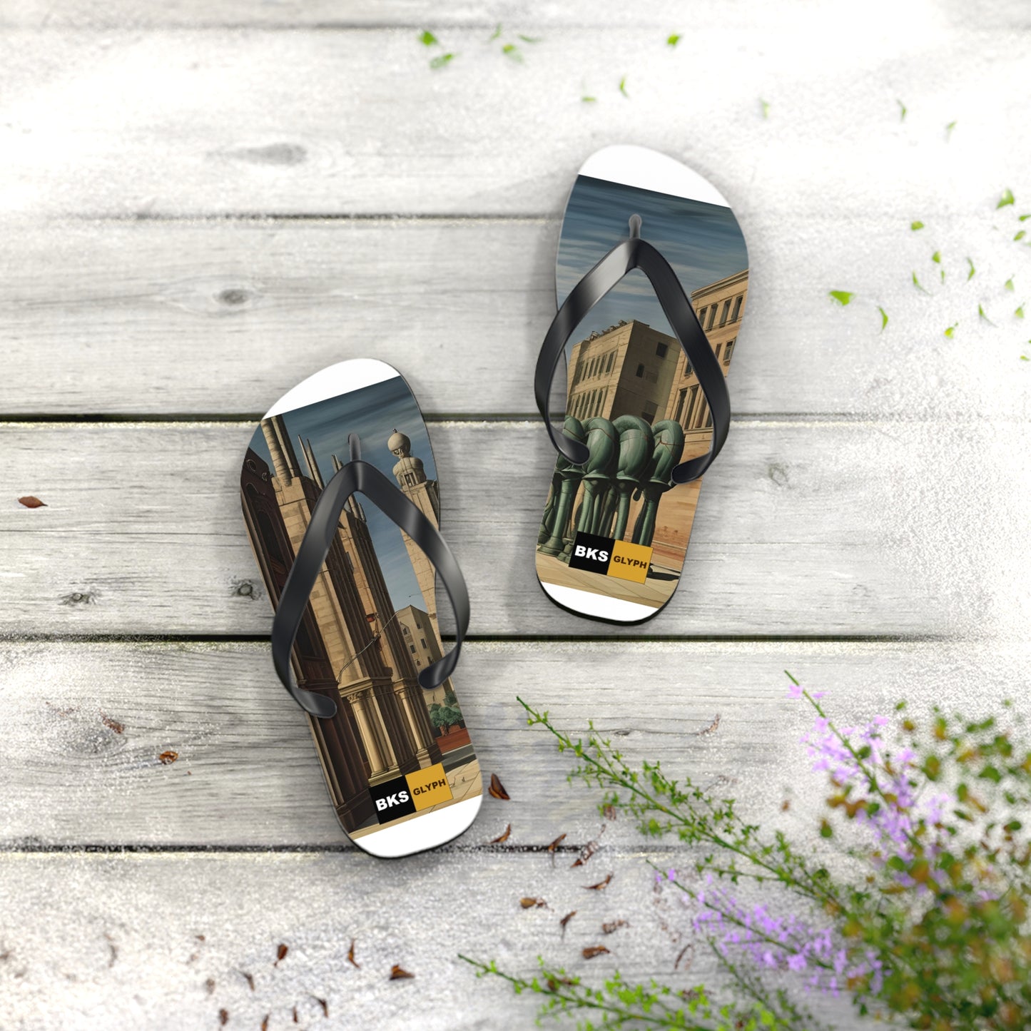 BKS Glyph Metaphysic™ Flip Flops