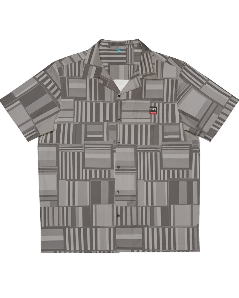 BKS Flag Hawaiian Grey™ Hawaiian Shirt