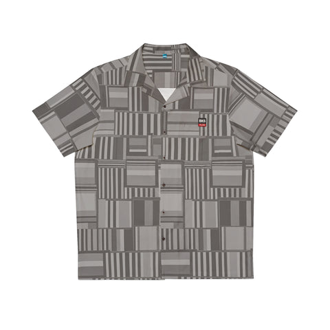 BKS Flag Hawaiian Grey™ Hawaiian Shirt